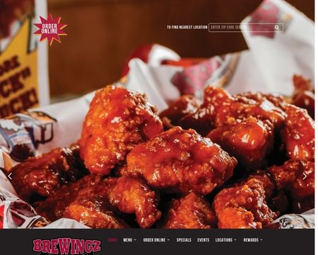 website thubmnail of BrewingzBarandGrill