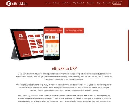 website thubmnail of eBrickkiln