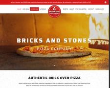 Thumbnail of Bricksandstonespizzacompany.com
