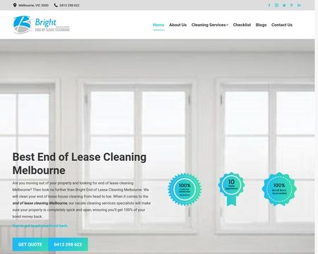 website thubmnail of Brightendofleasecleaning.com.au