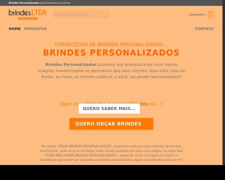 website thubmnail of Brindesbrasil.com.br