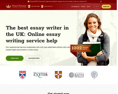 website thubmnail of British Essay Writer