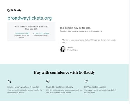 website thubmnail of BroadwayTickets