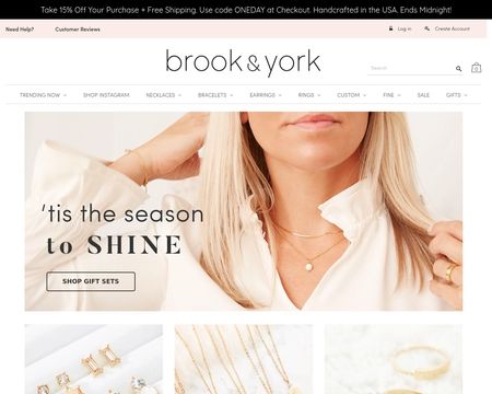 website thubmnail of Brook and York