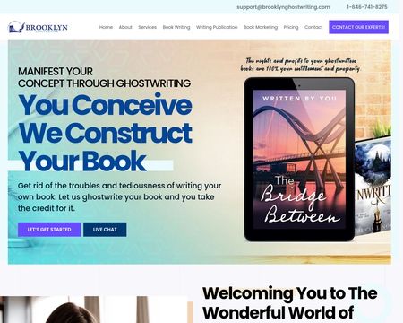 website thubmnail of Brooklynghostwriting