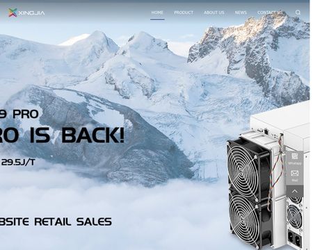 website thubmnail of Btcasicminer