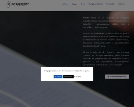 website thubmnail of Bufete Osuna