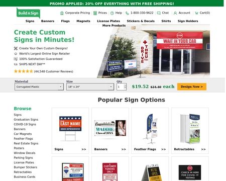 website thubmnail of BuildASign