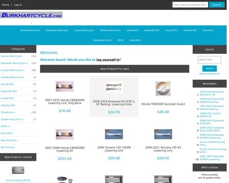 website thubmnail of BurkhartCycle.com