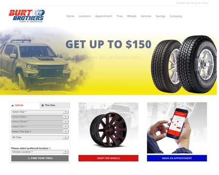 website thubmnail of Burt Brothers
