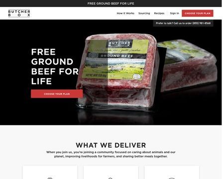 website thubmnail of ButcherBox