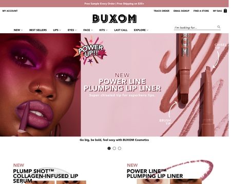 website thubmnail of Buxom