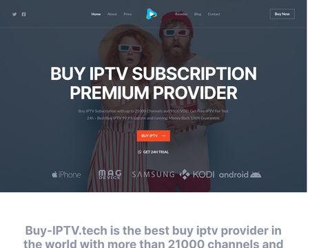 website thubmnail of Buy-iptv.tech