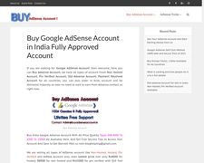 Thumbnail of Buy AdSense Account