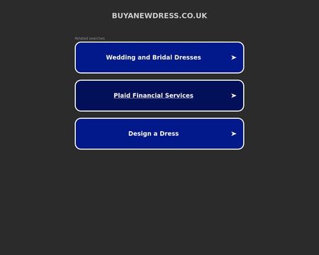 website thubmnail of BuyANewDress.co.uk