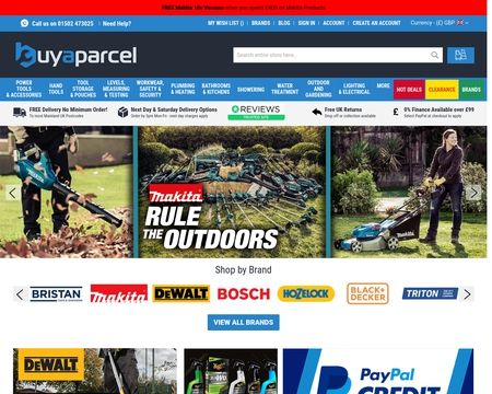 website thubmnail of Buyaparcel
