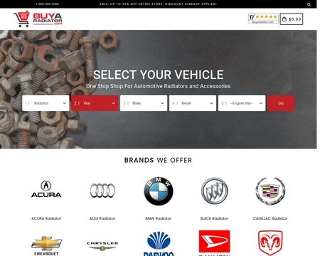 website thubmnail of BuyARadiator