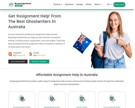 website thubmnail of Buyassignmentonline