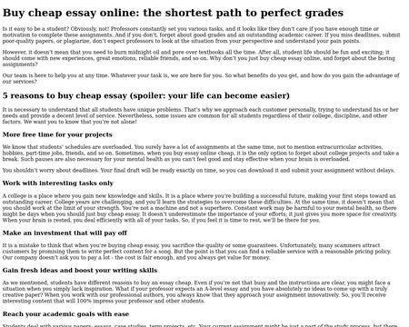 website thubmnail of Buycheapestessay