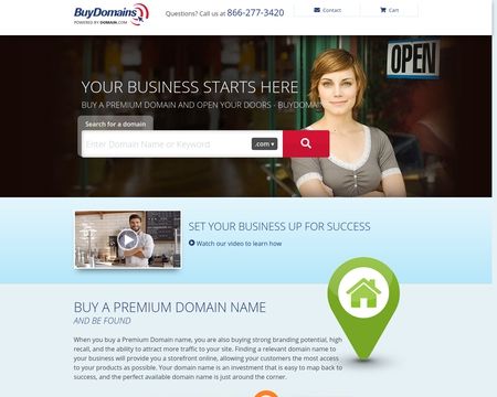 website thubmnail of Buy Domains