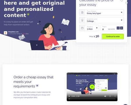 website thubmnail of Buy Essays Cheap