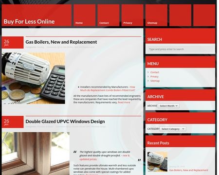 website thubmnail of Buy For Less Online