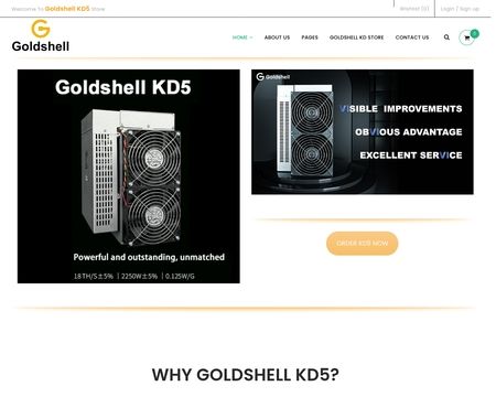 website thubmnail of Goldshell KD5
