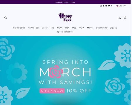 website thubmnail of Happy Feet