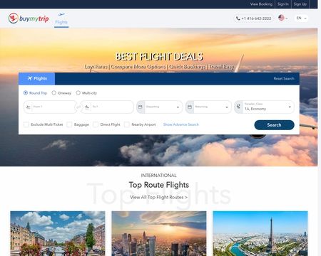 website thubmnail of BuyMyTrip