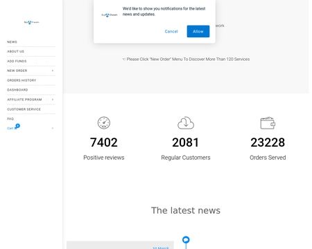 website thubmnail of Buyshazam