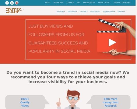 website thubmnail of Buy Youtub Views