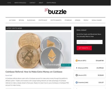 website thubmnail of Buzzle