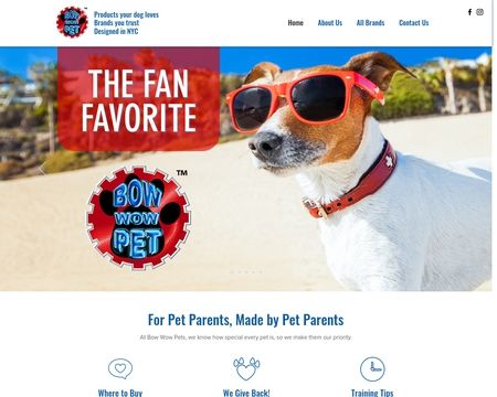 website thubmnail of BOW WOW PET