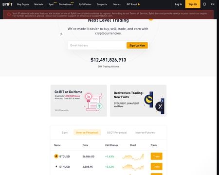 website thubmnail of Bybit