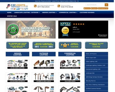 website thubmnail of C2CLights