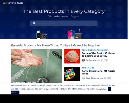 website thubmnail of Ca.bestreviews.guide