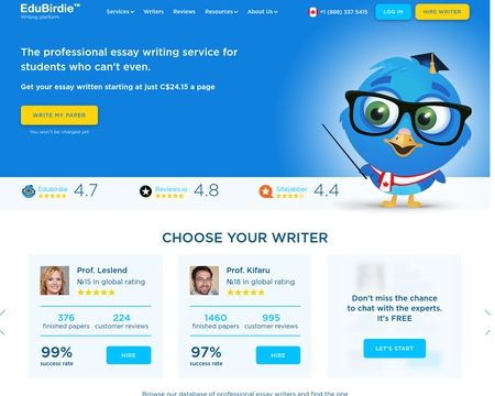 website thubmnail of CA.EduBirdie