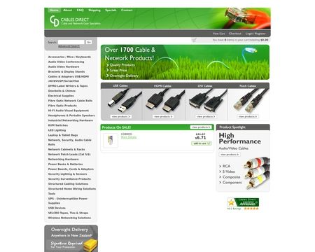 website thubmnail of Cable Diirect