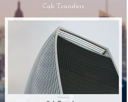 website thubmnail of Cab Transfers
