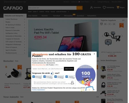 website thubmnail of CAFAGO