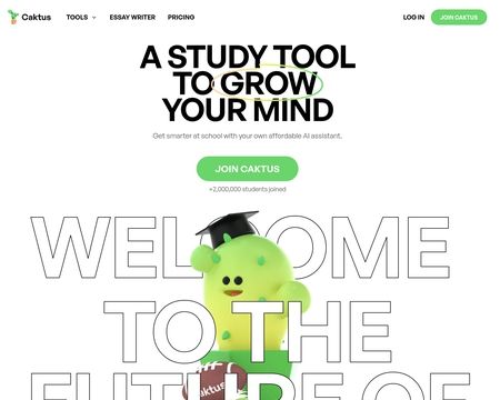 website thubmnail of Caktus.ai