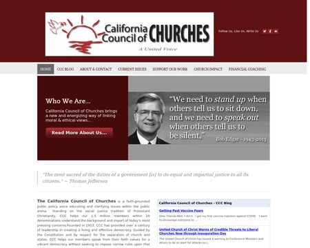 website thubmnail of California Council Of Churches