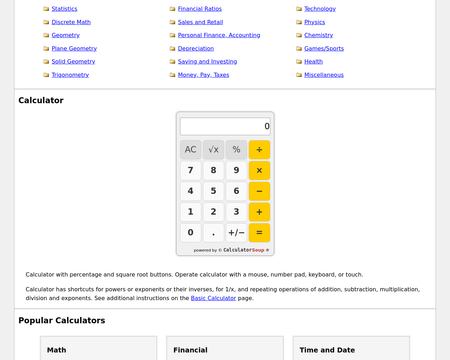 Calculator Soup