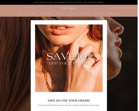 website thubmnail of Cali Tiger