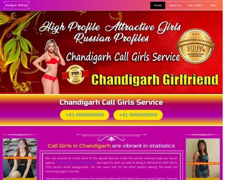 website thubmnail of Callgirlinchandigarh.net