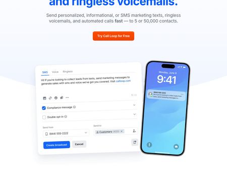 website thubmnail of Callloop