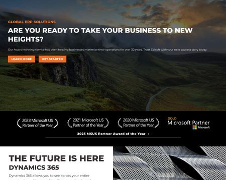 website thubmnail of Calsoft