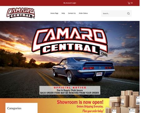 website thubmnail of Camaro Central