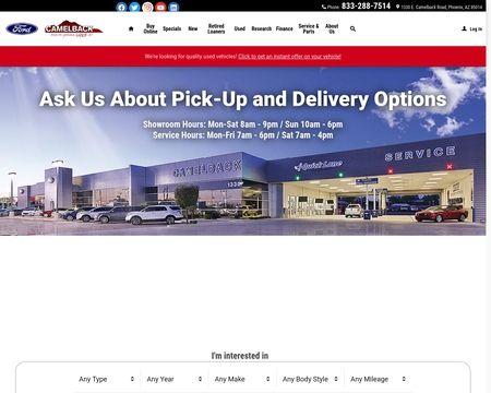 website thubmnail of Camelbackford
