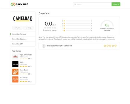 Camelbak.savx.net